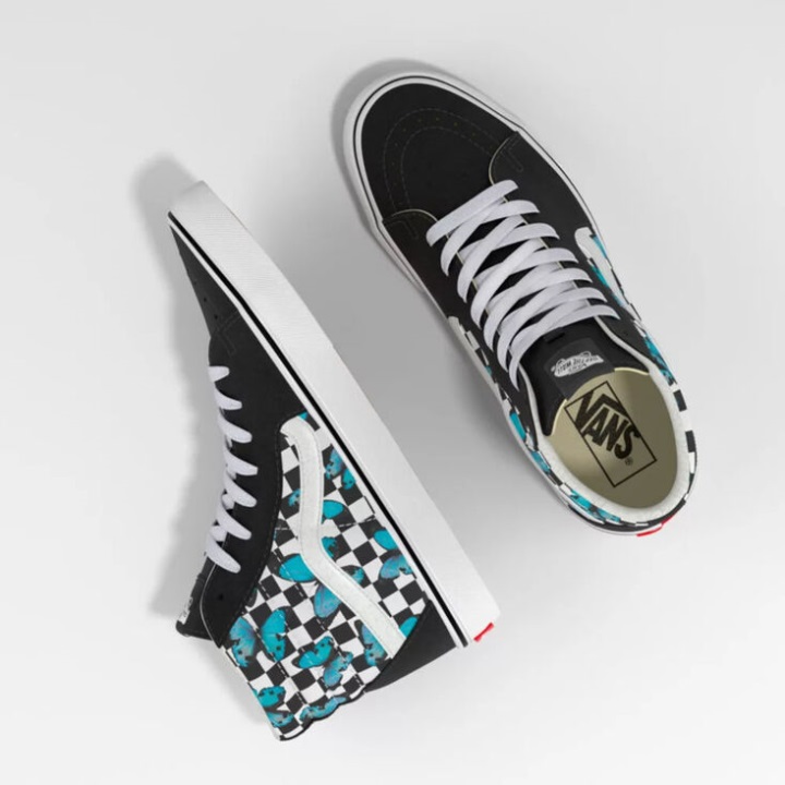 βαν πεταλούδα Sk8-hi αληθινό λευκό