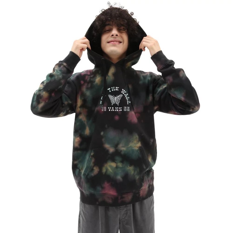 βαν πεταλούδα γραβάτα βαφή πουλόβερ Hoodie Multi