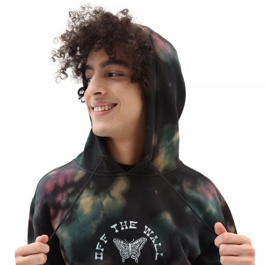 βαν πεταλούδα γραβάτα βαφή πουλόβερ Hoodie Multi