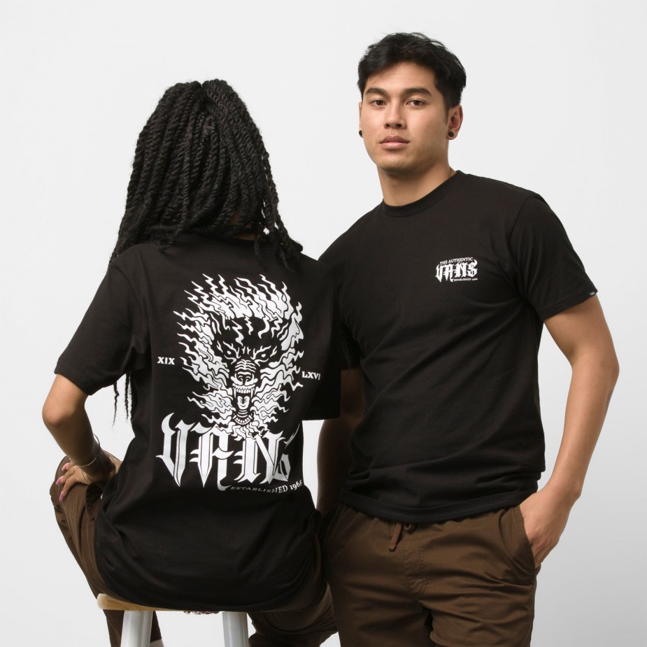 βαν που μαίνεται μαύρη μπλούζα