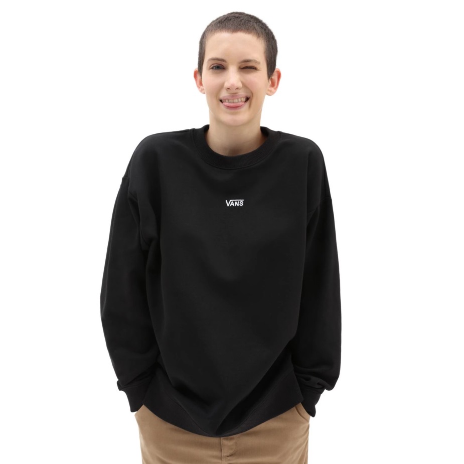 βαν που πετούν V πουλόβερ μαύρο