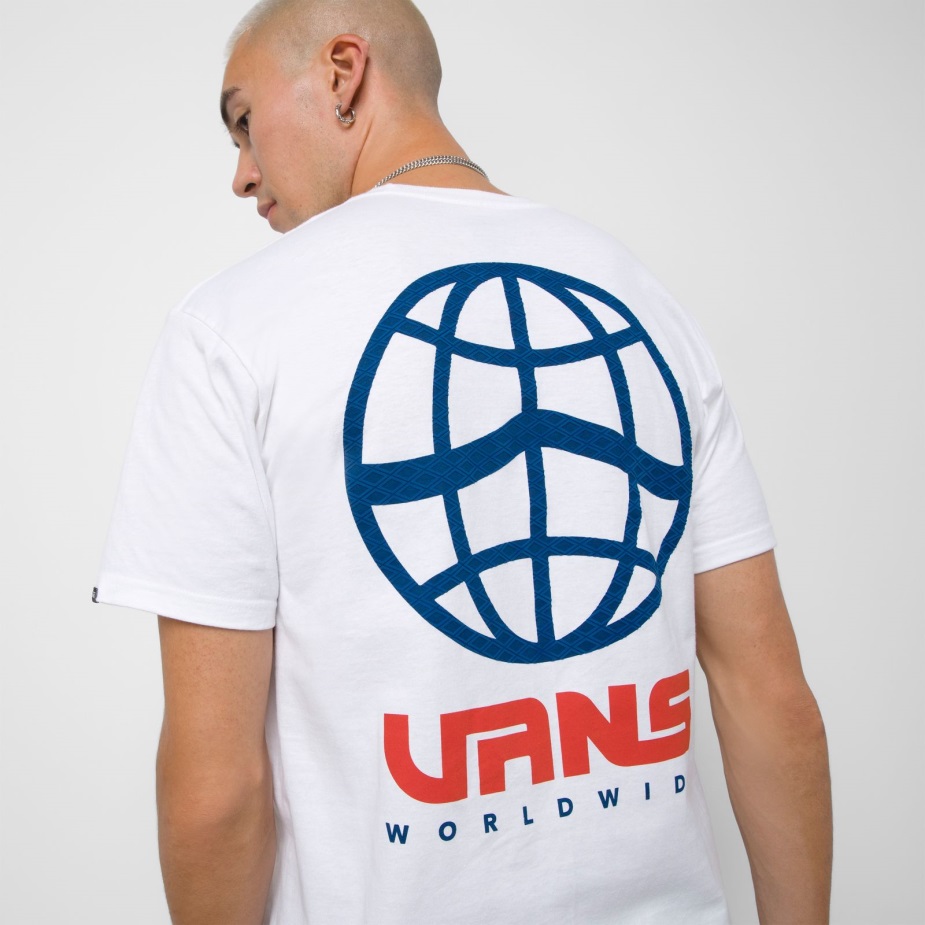 βαν σε όλο τον κόσμο μπλουζάκι λευκό