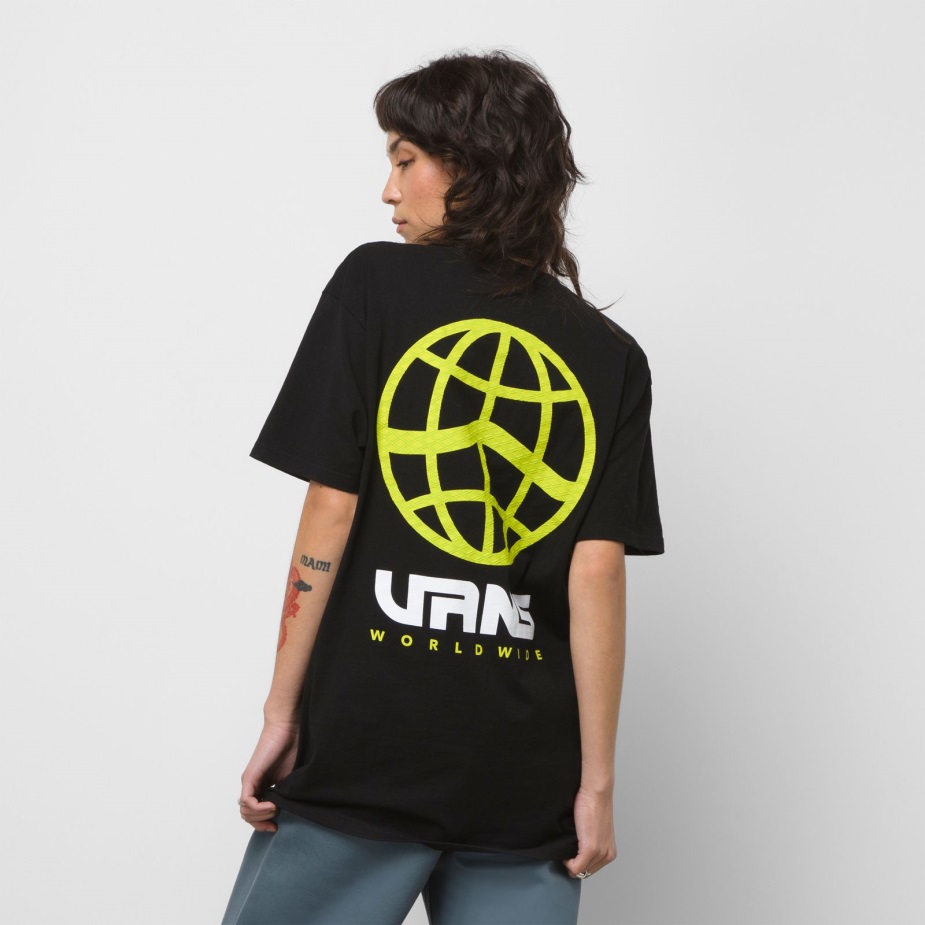 βαν σε όλο τον κόσμο μπλουζάκι μαύρο