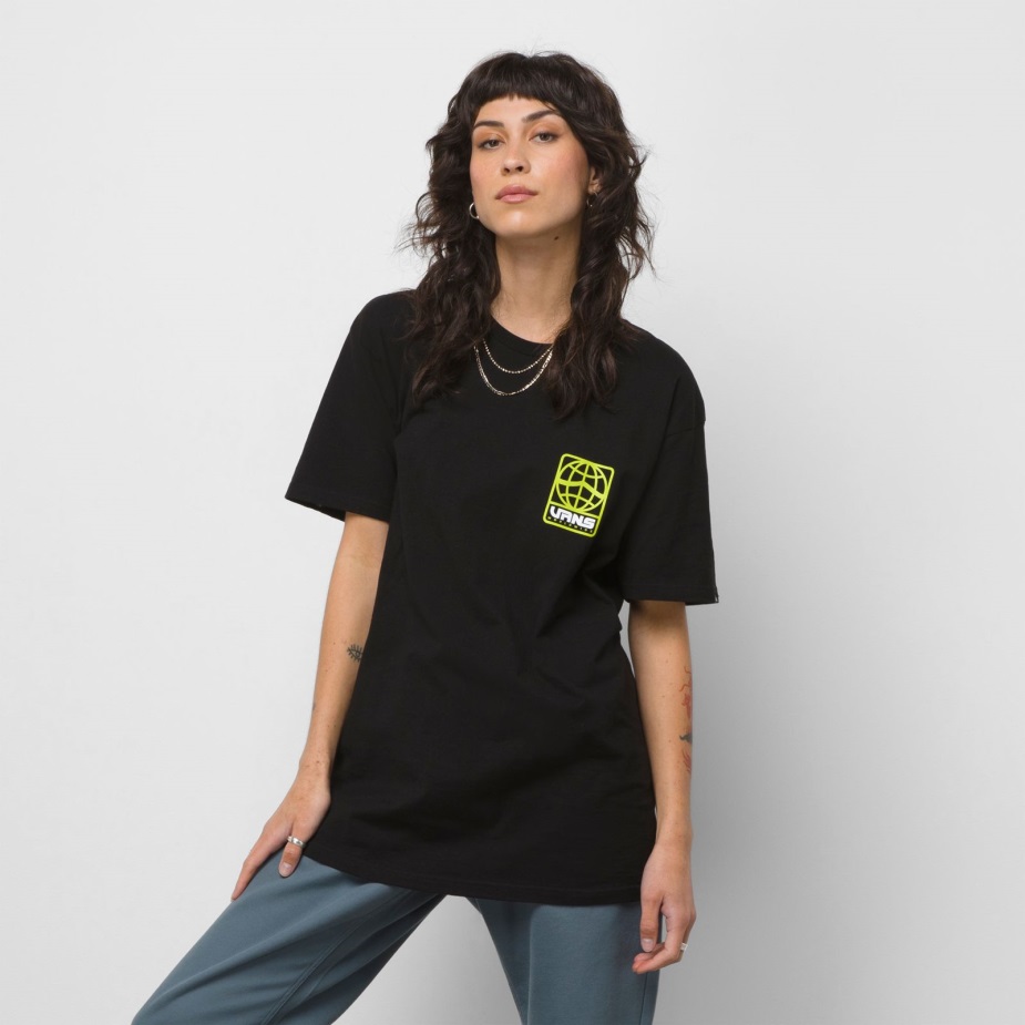 βαν σε όλο τον κόσμο μπλουζάκι μαύρο