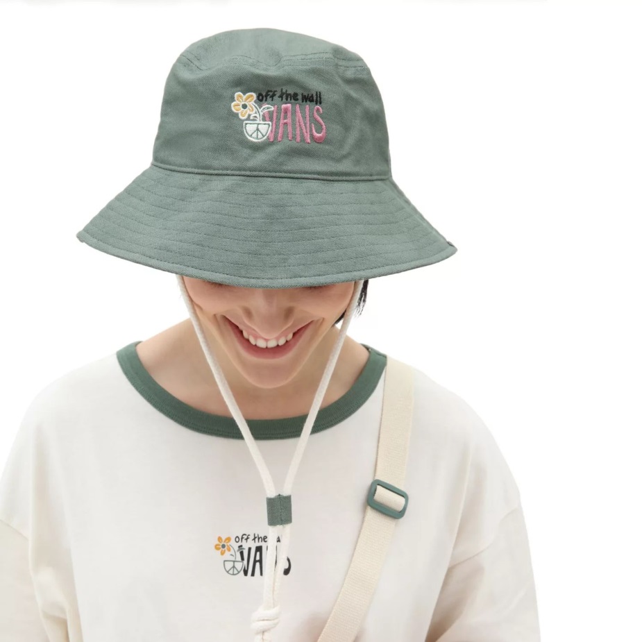 βαν στα χέρια μας κουβάς καπέλο πράσινο