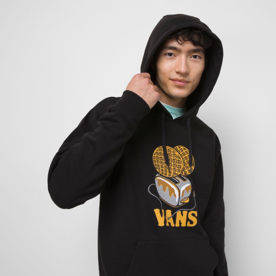 βαν τοστιέρα κουκούλα βάφλα μαύρο