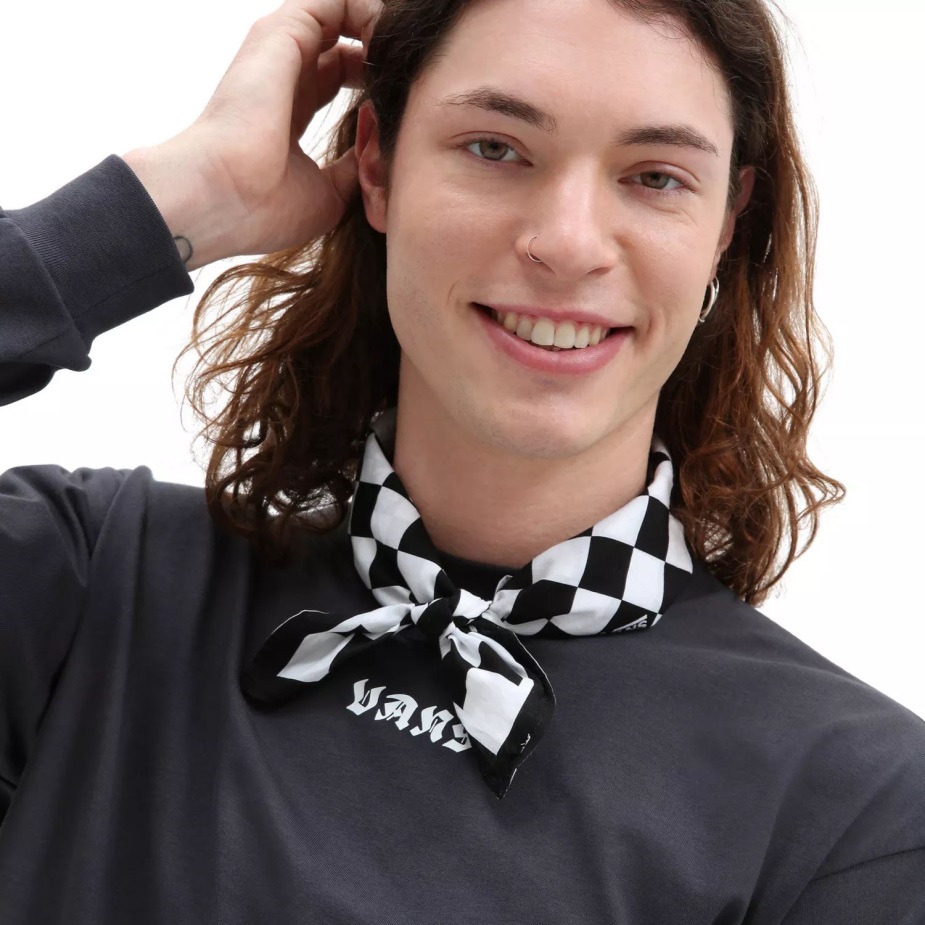 βαν τσέκα μπαντάνα μαύρο-άσπρο