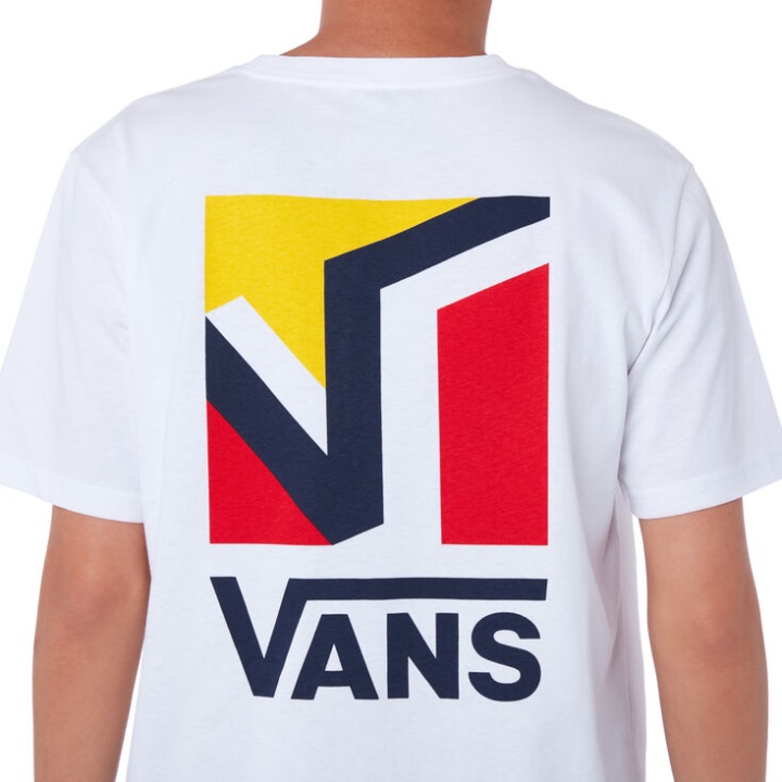 βαν τσεκάρετε το κουτί μπλουζάκι λευκό