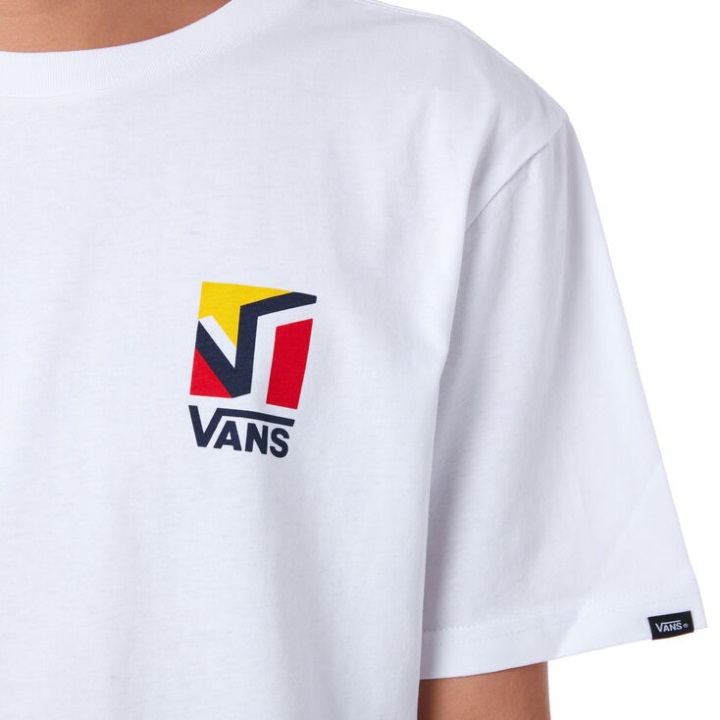 βαν τσεκάρετε το κουτί μπλουζάκι λευκό