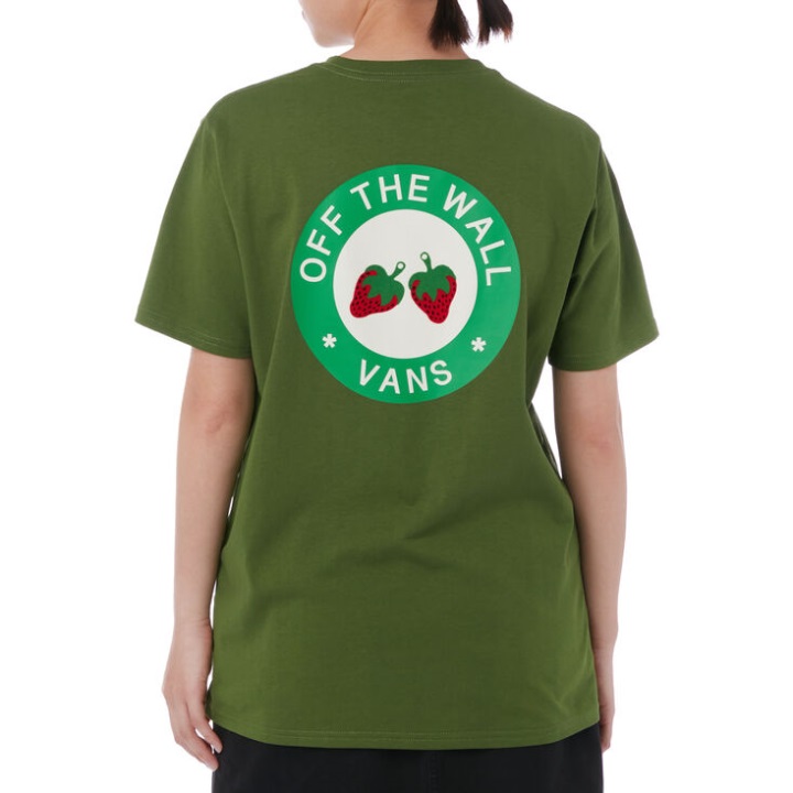 βαν φράουλα μπλουζάκι κήπου πράσινο