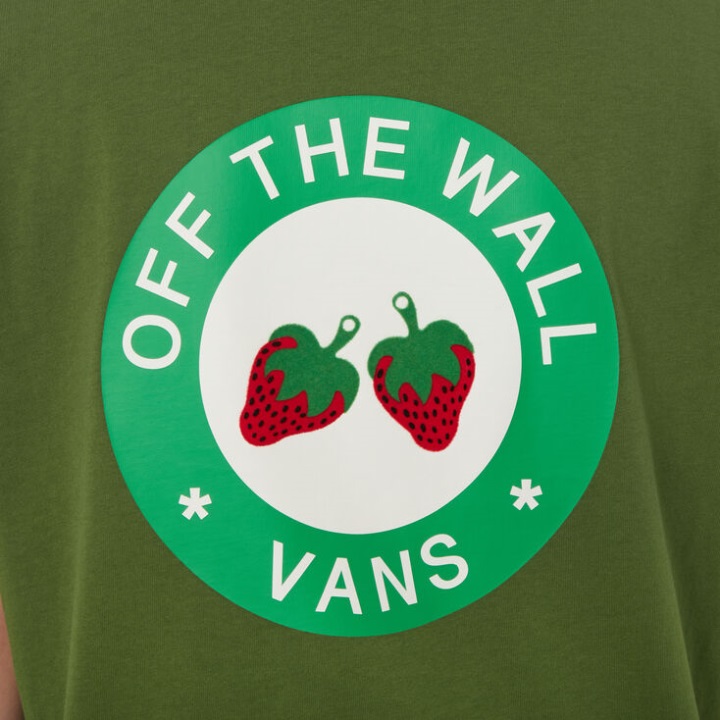 βαν φράουλα μπλουζάκι κήπου πράσινο