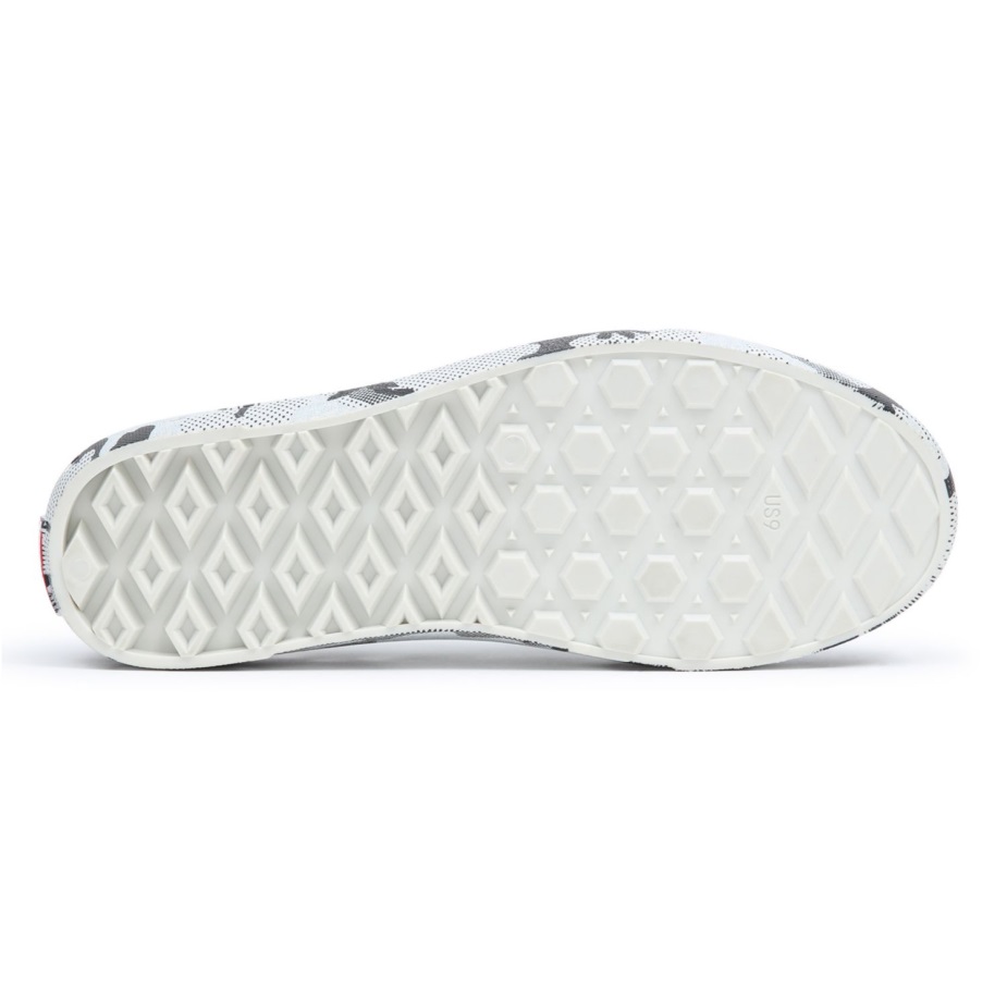 βανάκια Slip-on Trk παπούτσια γκρι-λευκό