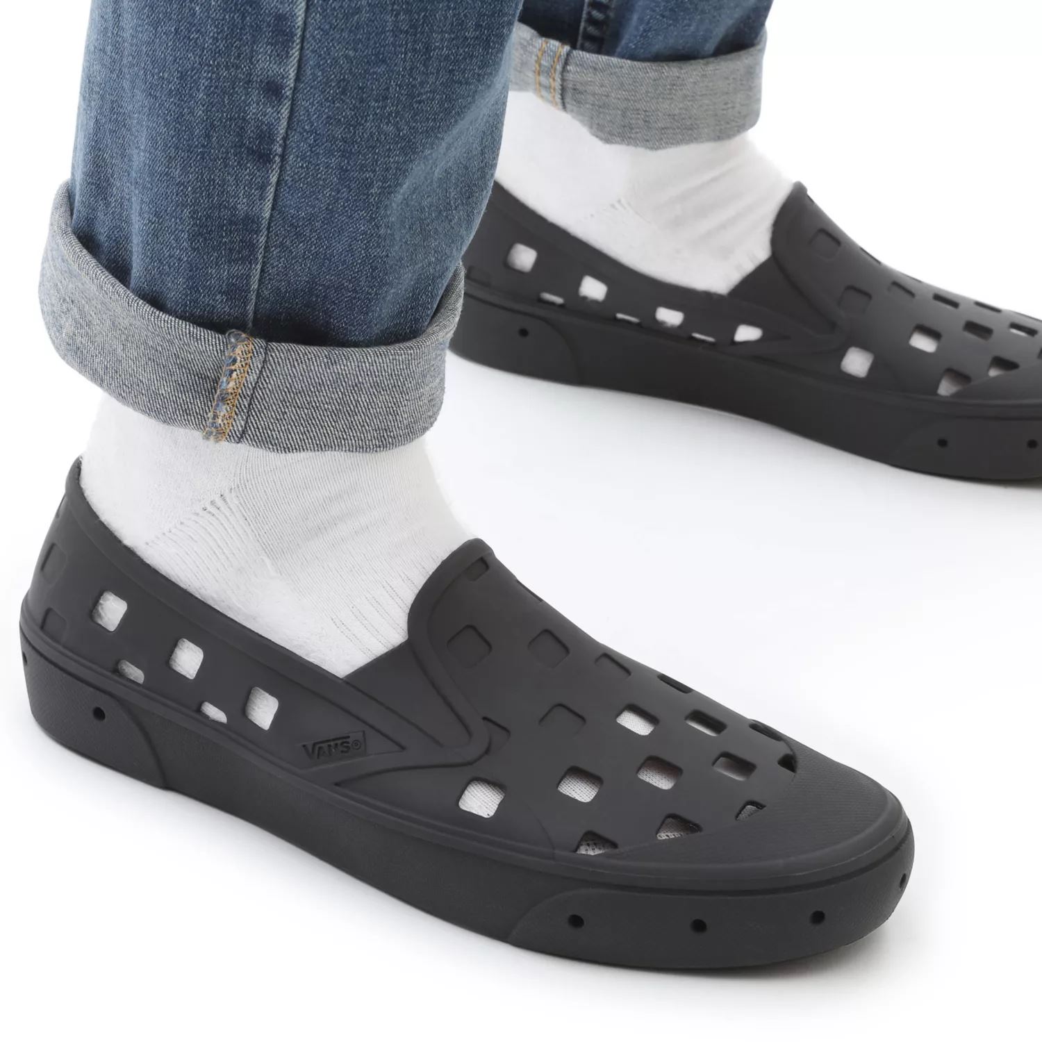 βανάκια Slip-on Trk παπούτσια μαύρα