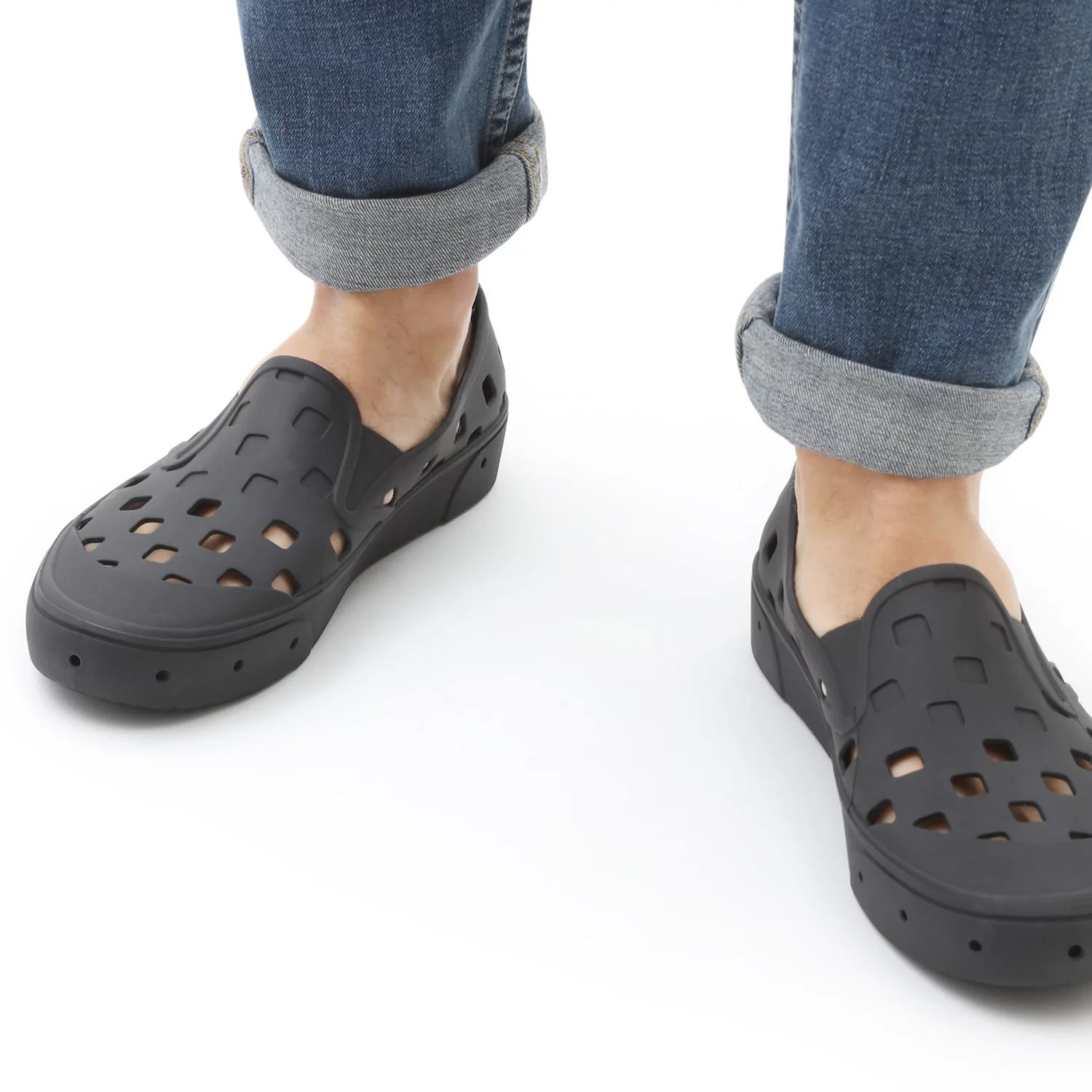 βανάκια Slip-on Trk παπούτσια μαύρα