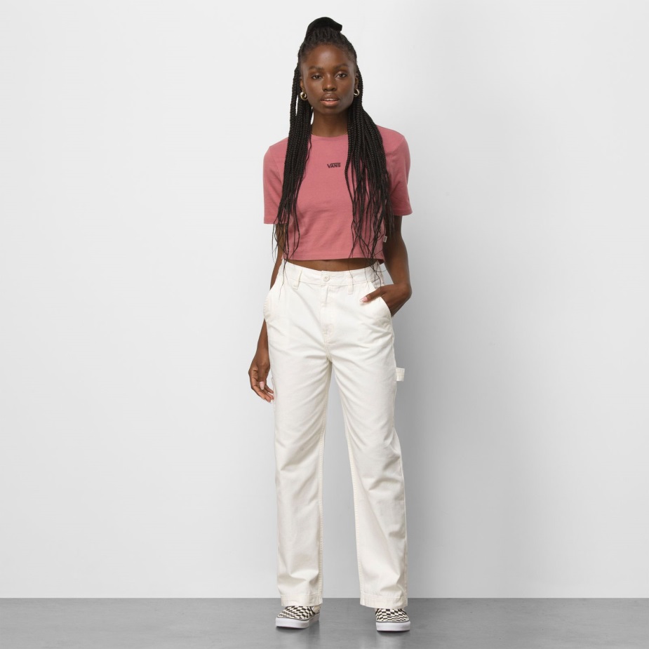 βανάκια εδάφους εργασίας παντελόνι Marshmallow