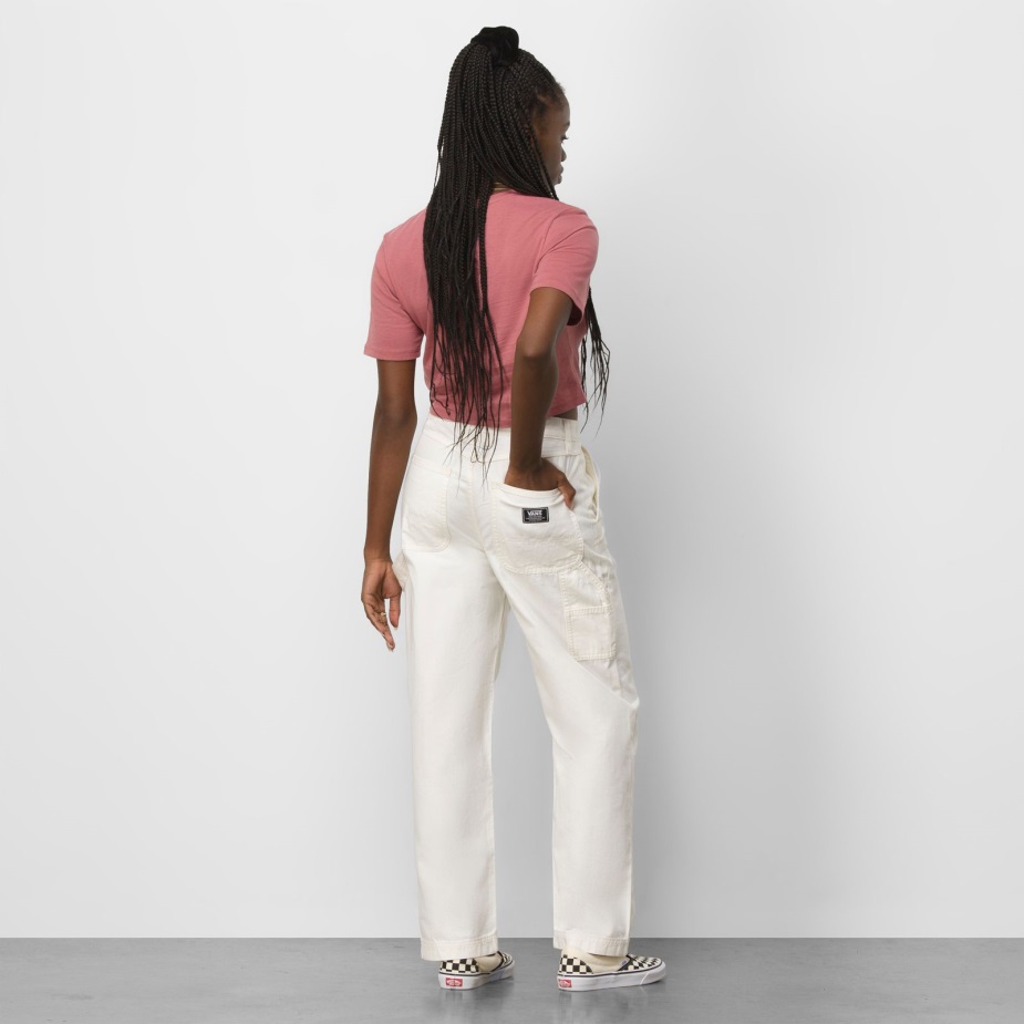 βανάκια εδάφους εργασίας παντελόνι Marshmallow