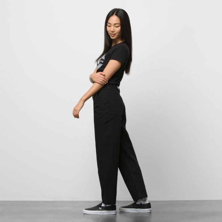 βανάκια εδάφους εργασίας παντελόνι μαύρο