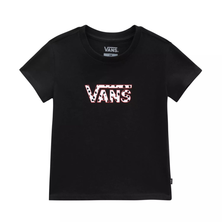 βανάκια μικρά παιδικά Dalmatian V πουκάμισο (2-8 ετών) μαύρο