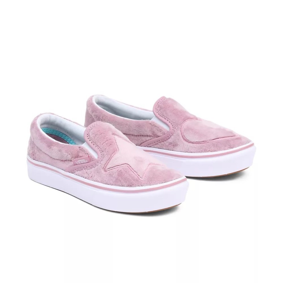 βανάκια παιδικά Comfycush Slip-on παπούτσια (4-8 ετών) ροζ