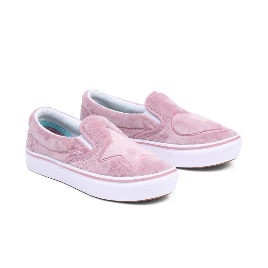 βανάκια παιδικά Comfycush Slip-on παπούτσια (4-8 ετών) ροζ