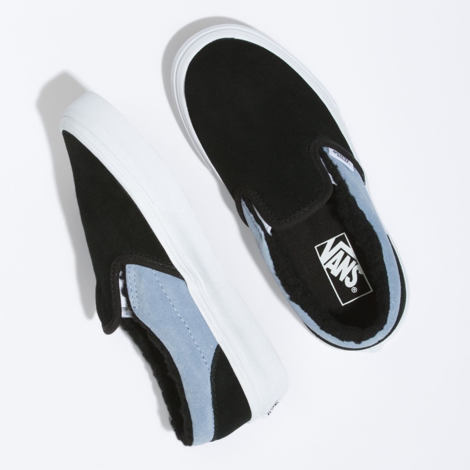 βανάκια παιδικά κλασικά Slip-on σέρπα σουέντ Ashley Blue