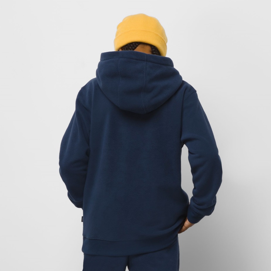 βανάκια παιδικά μπλουζ φόρεμα με κουκούλα πολικό φλις