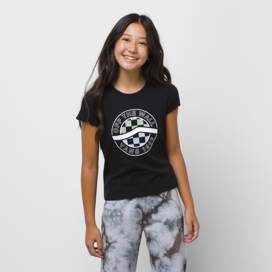 βανάκια παιδική σφαίρα ρίγες μαρούλι άκρη μαύρο μπλουζάκι