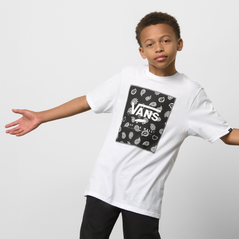 βανάκια παιδικό κουτί με στάμπα μπλουζάκι λευκό