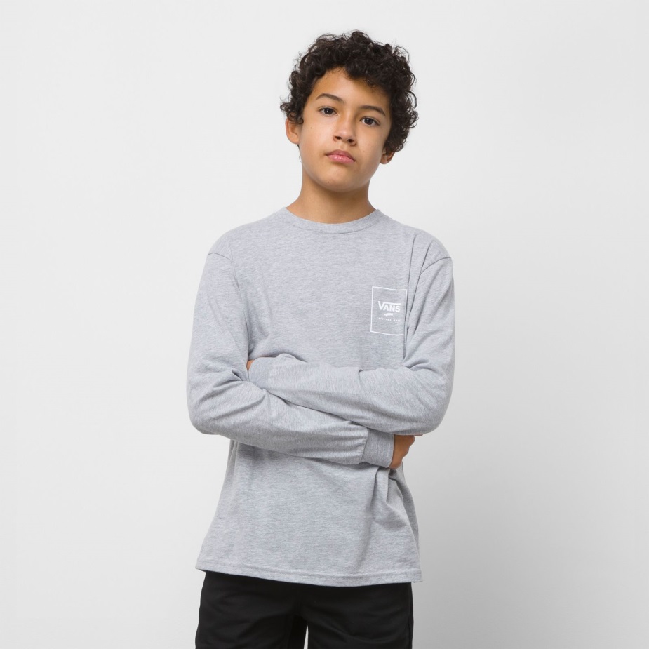 βανάκια παιδικό κουτί με στάμπα πίσω μακρυμάνικο μπλουζάκι αθλητικό ρείκι-αληθινό μπλε