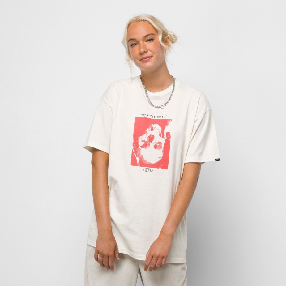 βανάκια σε κουτί κρανίο μπλουζάκι αντίκα λευκό