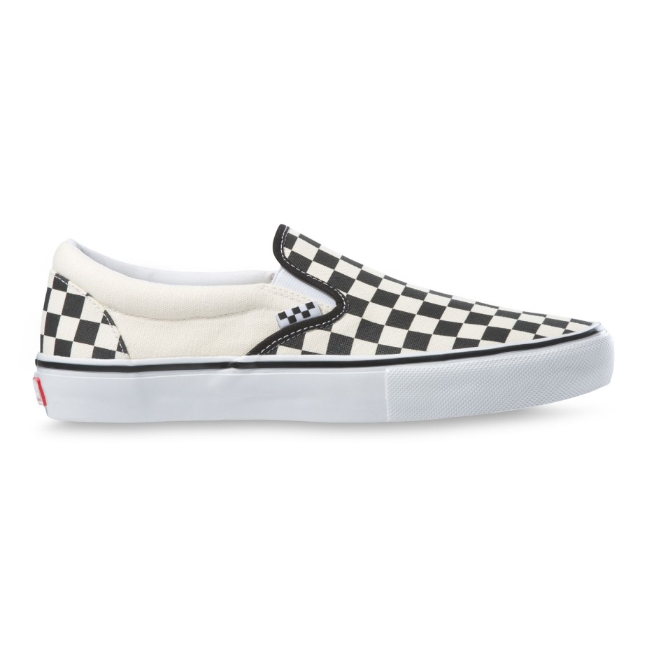 βανάκια σκακιέρας Skate Slip-on Black-off White