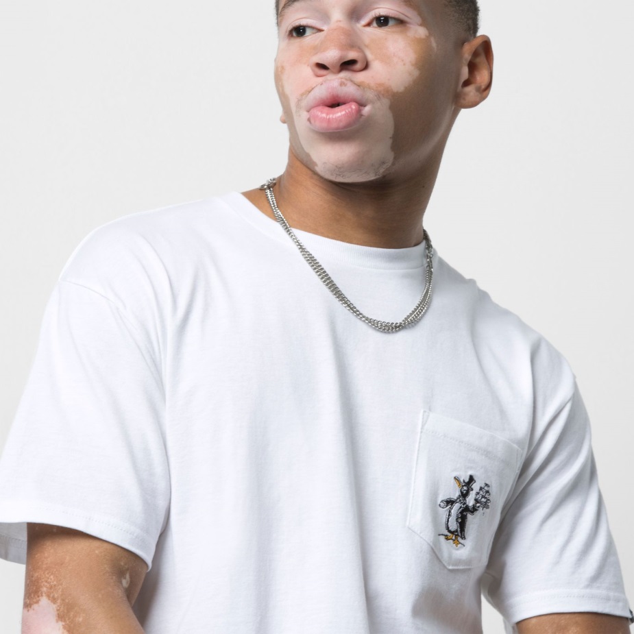 βανάκια σκακιέρας έρευνας μπλουζάκι λευκό