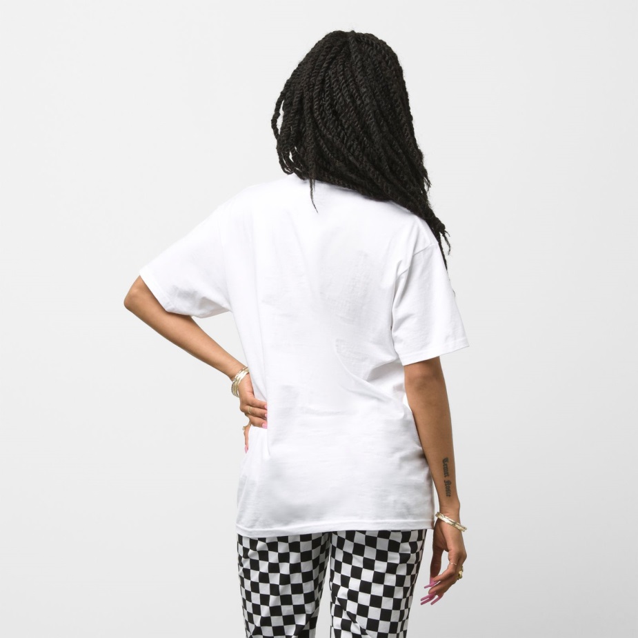 βανάκια σκακιέρας έρευνας μπλουζάκι λευκό