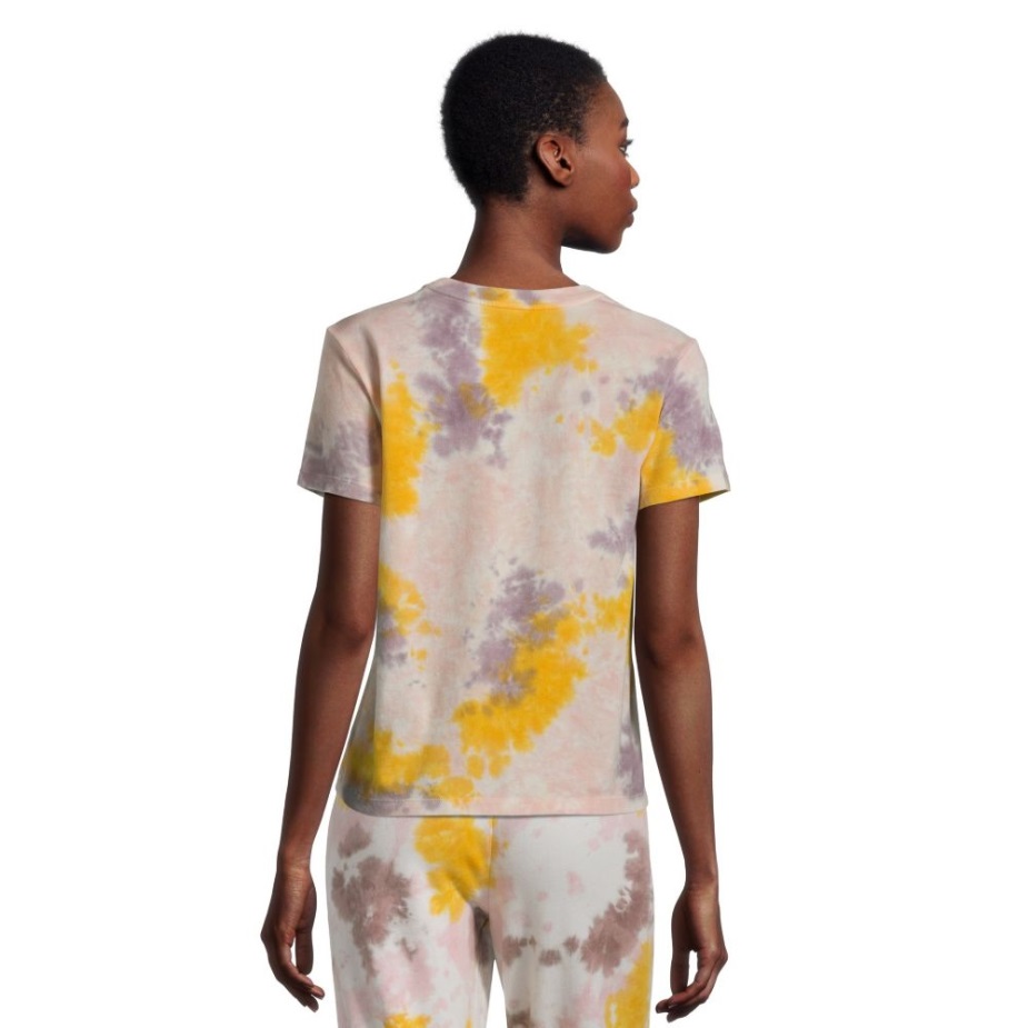 γυναικεία φορτηγά μπλουζάκι διακοπής πληρώματος μωβ περιστέρι