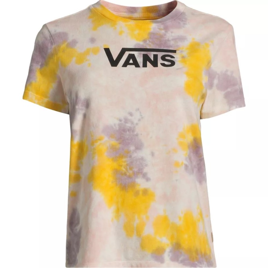 γυναικεία φορτηγά μπλουζάκι διακοπής πληρώματος μωβ περιστέρι