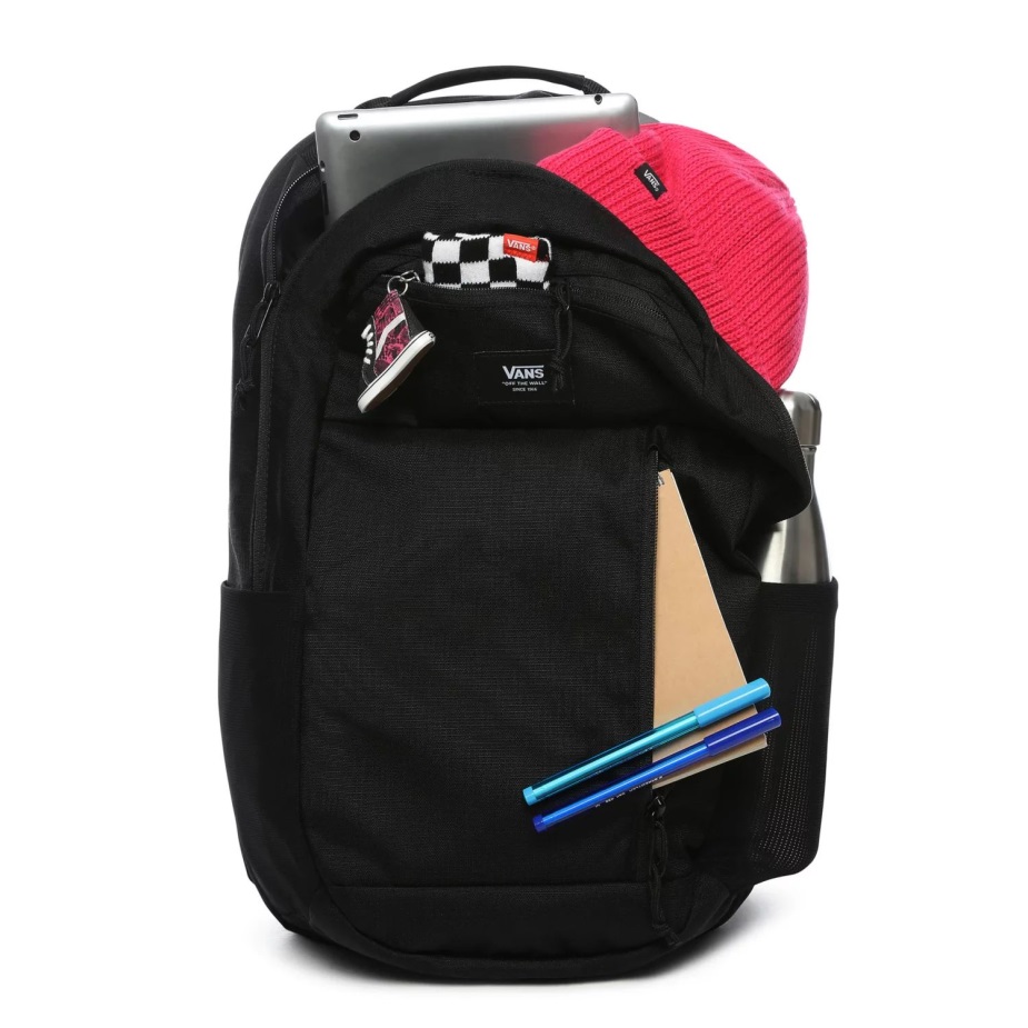 διαταραχή φορτηγών συν μαύρο σακίδιο