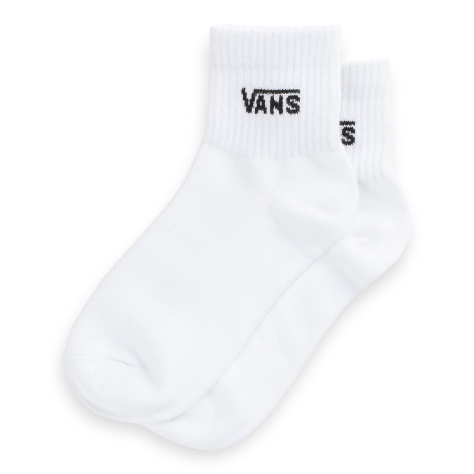 κάλτσα Vans Half Crew μεγέθους 65-10 λευκή