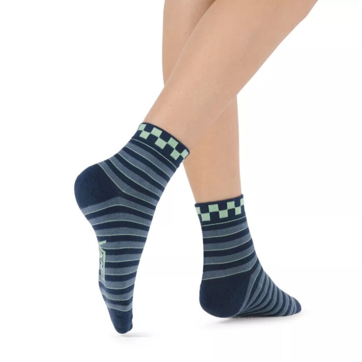 κάλτσες Skate Vans (μέγεθος 65-10 1 ζευγάρι) μπλε τσιμέντου