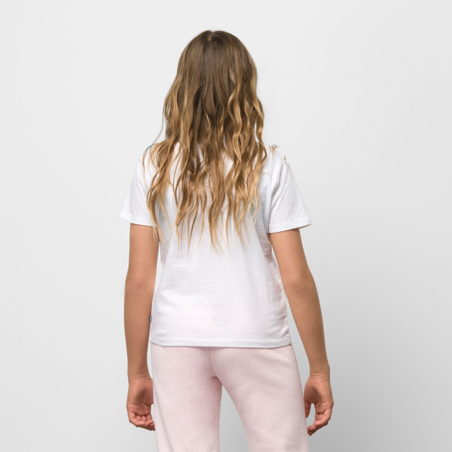 λευκό μπλουζάκι για παιδιά Gallup Crew