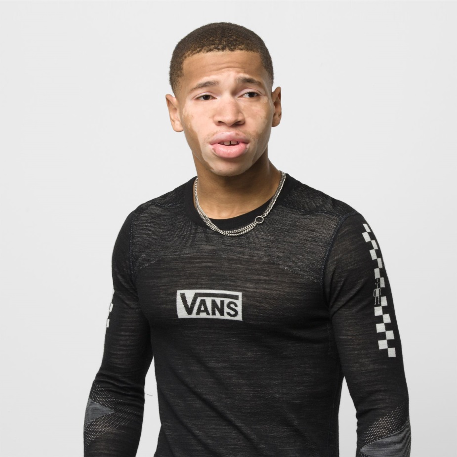 μακρυμάνικο πουκάμισο Vans με βάση μερίνο Intraknit