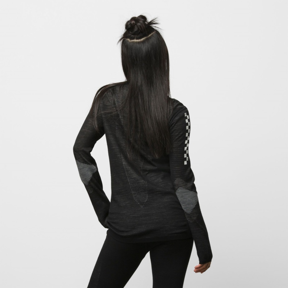 μακρυμάνικο πουκάμισο Vans με βάση μερίνο Intraknit