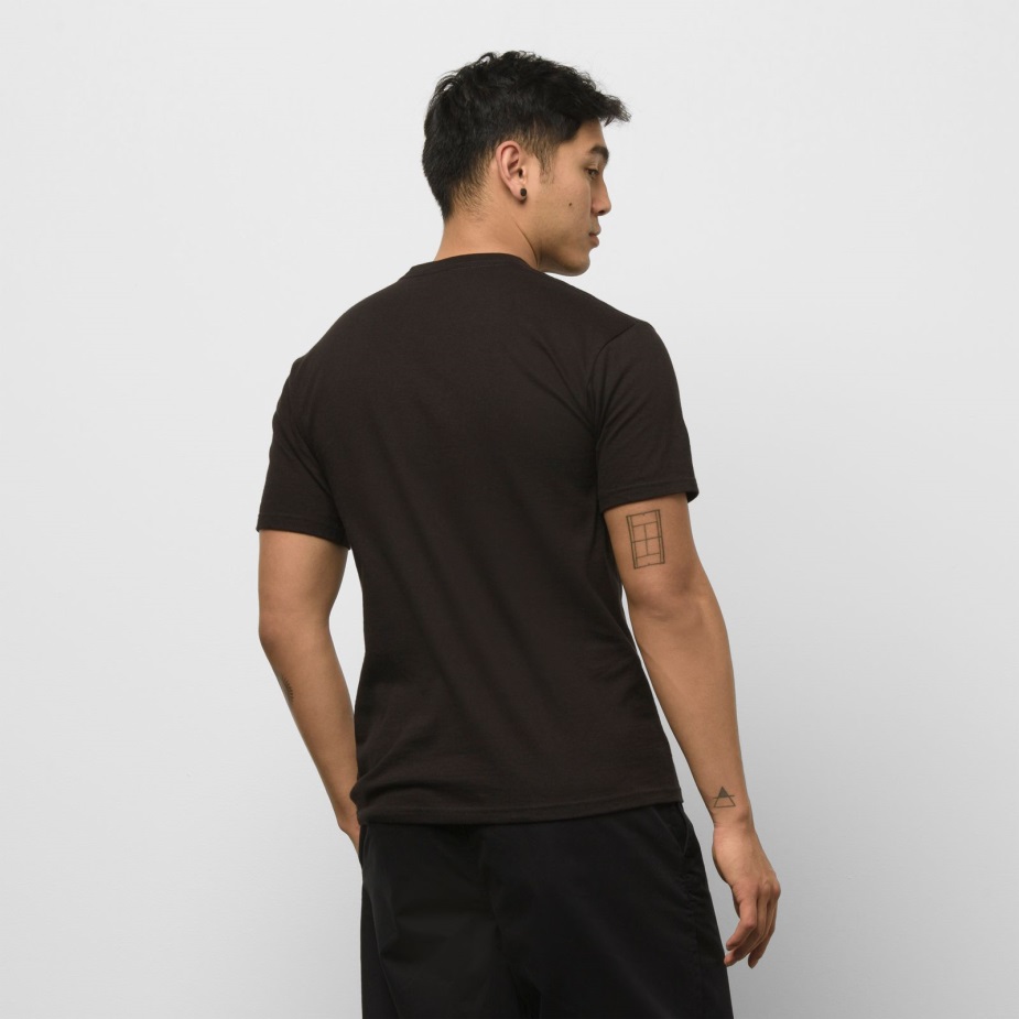 μαύρη μπλούζα σώσε τον πλανήτη μας Vans