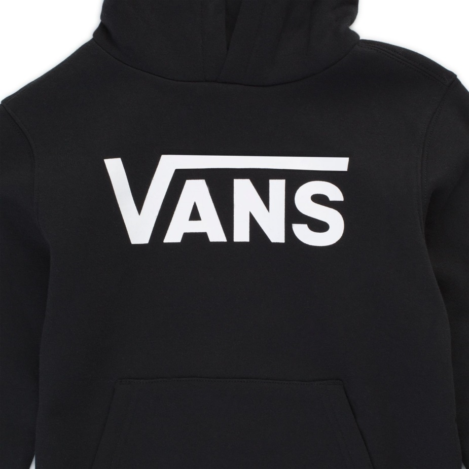 μικρά παιδικά βανάκια κλασικό πουλόβερ με κουκούλα μαύρο-άσπρο