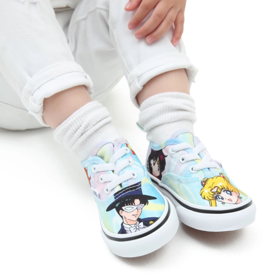 μικρά φορτηγά X Beautiful Guardian Sailor Moon αυθεντικά ελαστικά παπούτσια δαντέλας (1-4 ετών) Multi