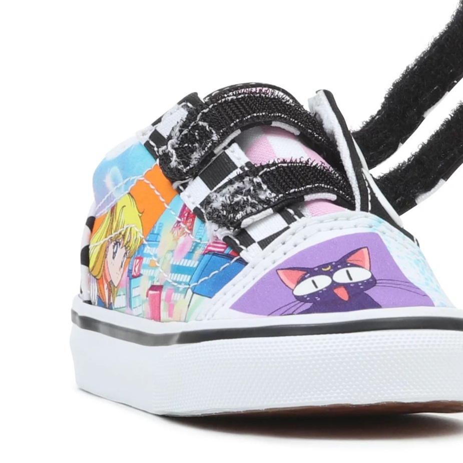 μικρά φορτηγά X όμορφος φύλακας Sailor Moon Old Skool V παπούτσια (1-4 ετών) Multi