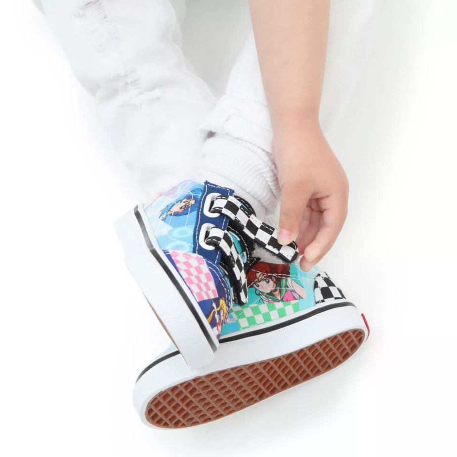 μικρά φορτηγά X όμορφος φύλακας Sailor Moon Old Skool V παπούτσια (1-4 ετών) Multi