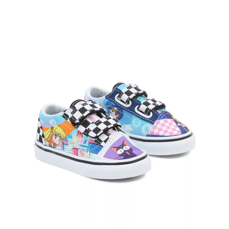 μικρά φορτηγά X όμορφος φύλακας Sailor Moon Old Skool V παπούτσια (1-4 ετών) Multi