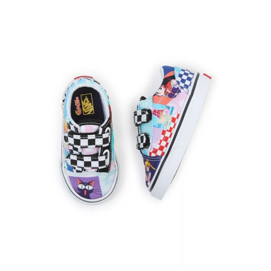 μικρά φορτηγά X όμορφος φύλακας Sailor Moon Old Skool V παπούτσια (1-4 ετών) Multi