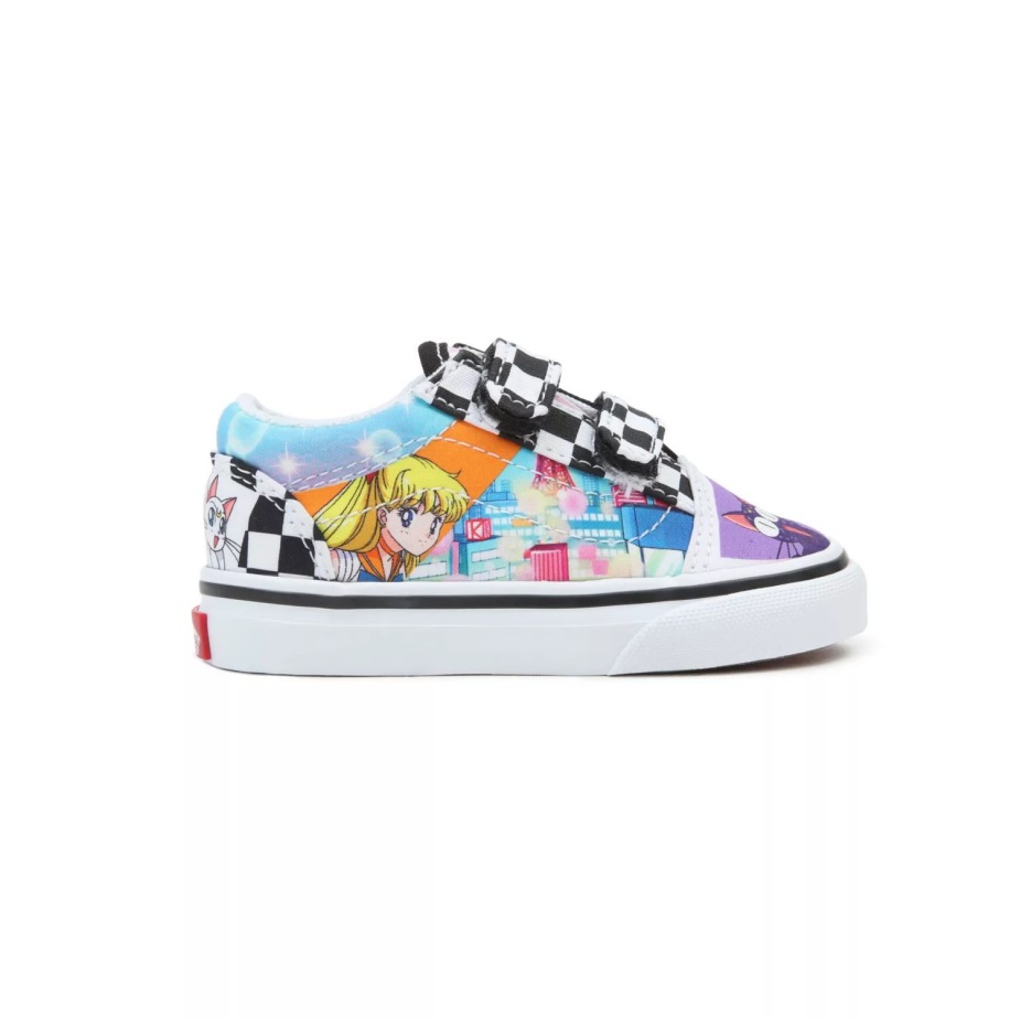 μικρά φορτηγά X όμορφος φύλακας Sailor Moon Old Skool V παπούτσια (1-4 ετών) Multi