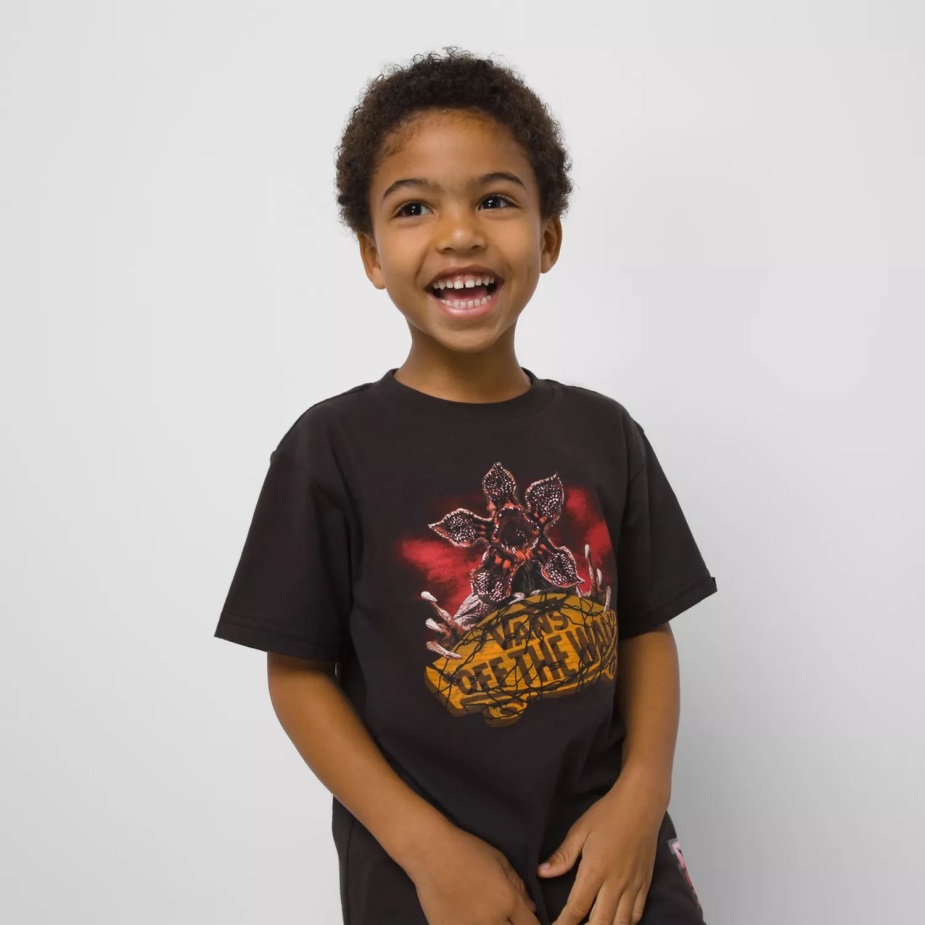 μικρα παιδια βαν X μπλουζα ξενα πραγματα (2-8 χρονων) μαυρο